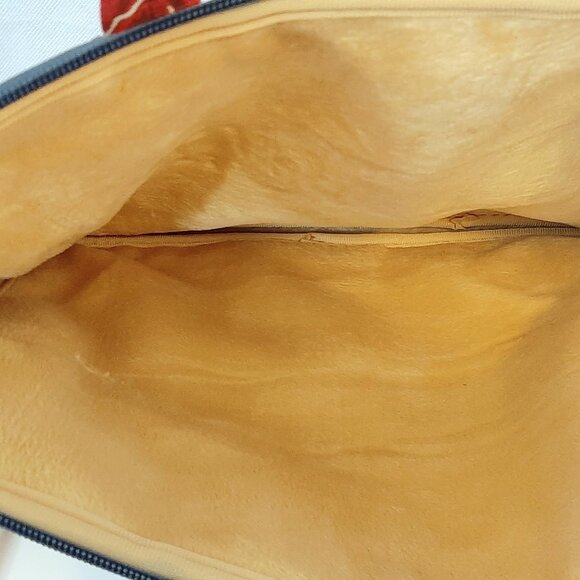 Kayond Crossbody Messenger Laptop Computer Bag Case Blue Pink Red Floral 13 inch - Picture 5 of 13